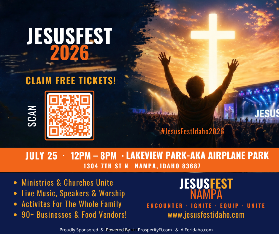 JesusFest Claim Free Tickets post